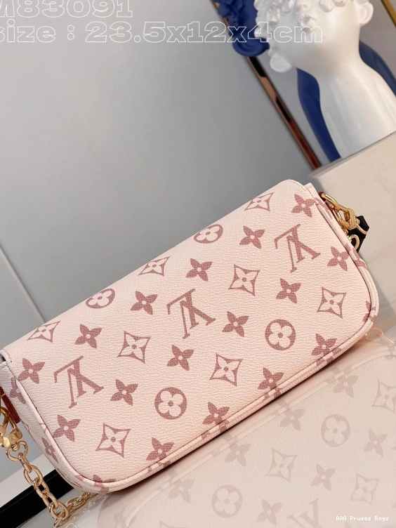 AAA Replica Ru VUITTON on Ivy Wallet Chain LOUIS 0710